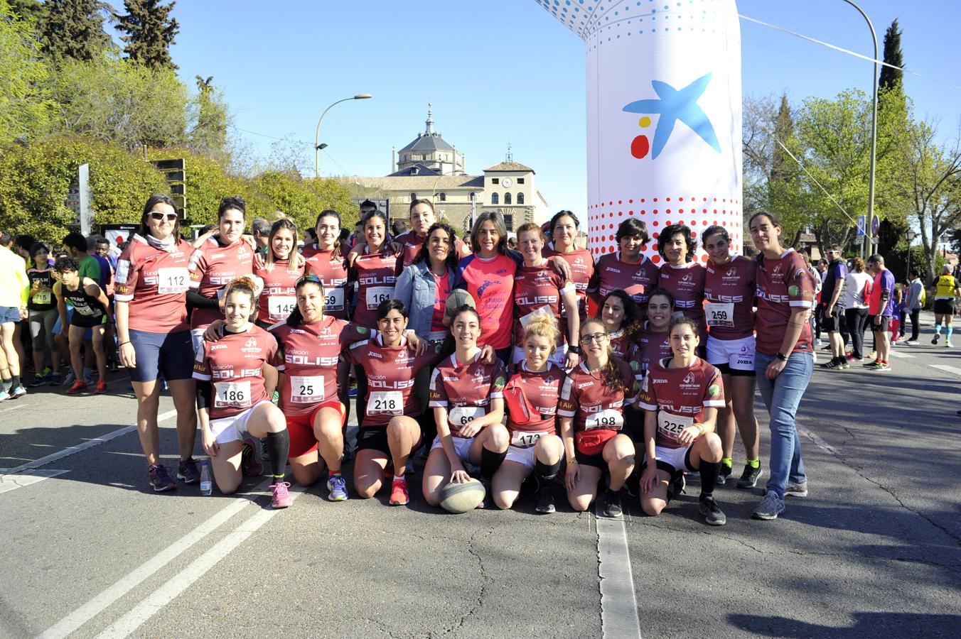 La sexta carrera solidaria «Mujeres y Hombres por la Igualdad» de Toledo, en imágenes