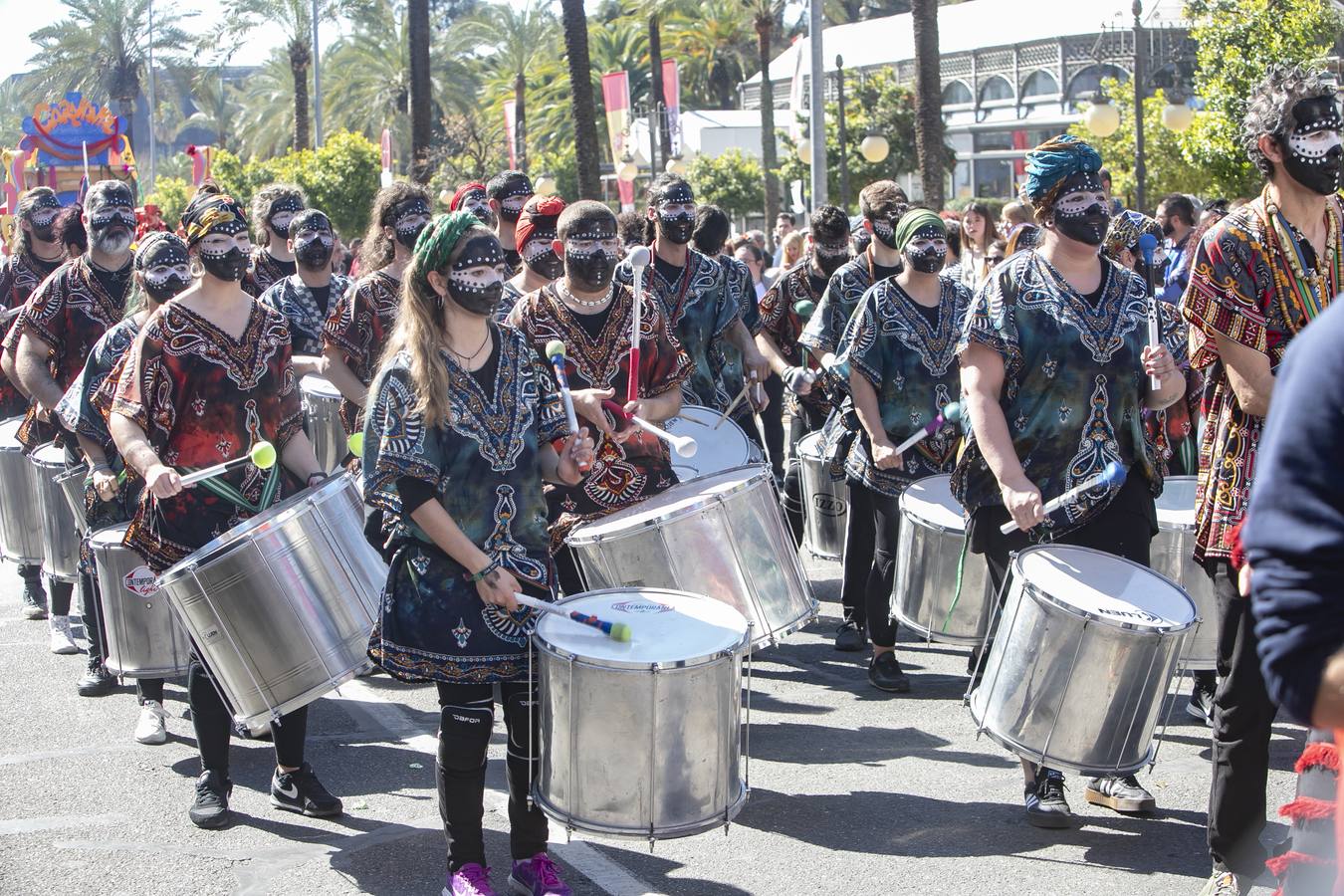 La gran Cabalgata del Carnaval de Córdoba, en imágenes