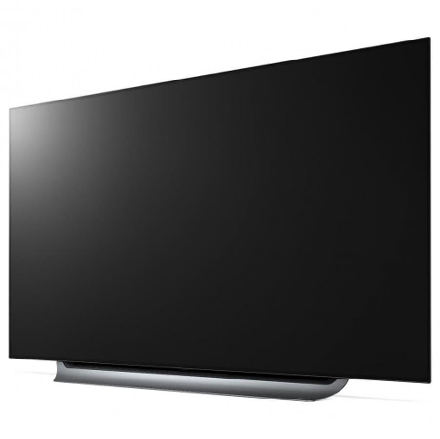 Televisión. Seguro que su televisión ya tiene varios años y no cuenta con una resolución tan grande como esta Lg 77C8LLA que cuesta 7.627 euros. El tamaño de la pantalla es de 195,58 cm y sus dimensiones (AltoxAnchoxFondo) son 105.20 x 172.20 x 25.30.