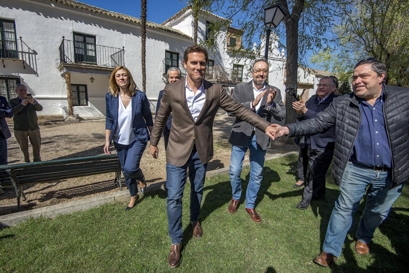 Albert Rivera y Juan Carlos Girau en Toledo