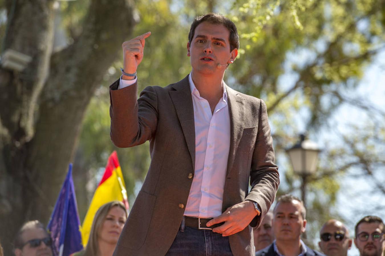 Albert Rivera y Juan Carlos Girau en Toledo