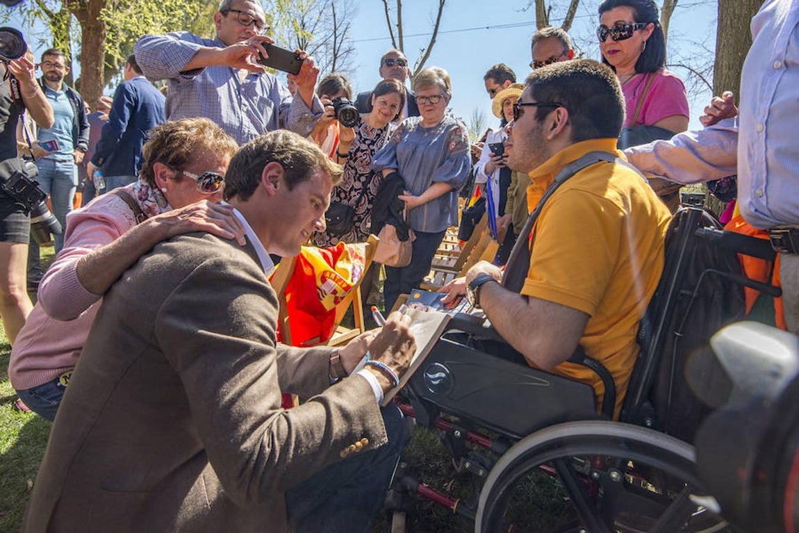 Albert Rivera y Juan Carlos Girau en Toledo