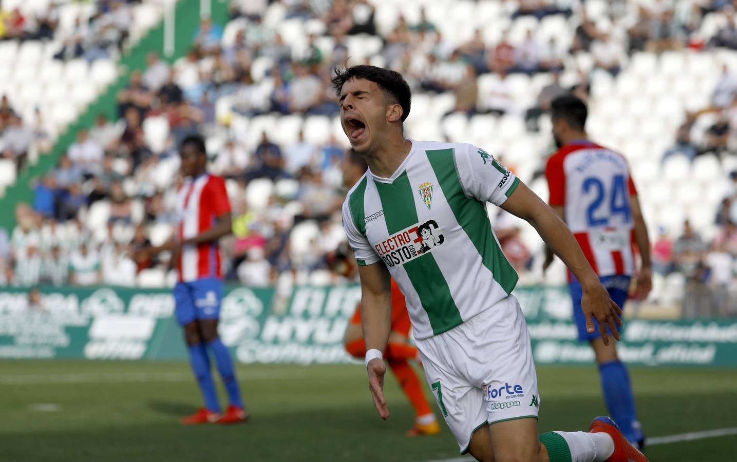 Las mejores imágenes del Córdoba CF-Sporting