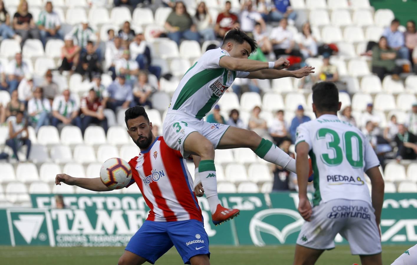 Las mejores imágenes del Córdoba CF-Sporting