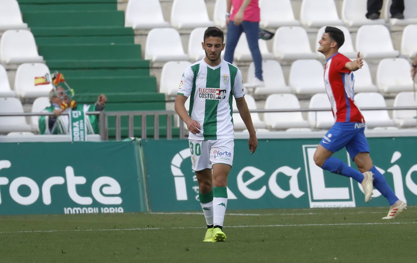 Las mejores imágenes del Córdoba CF-Sporting