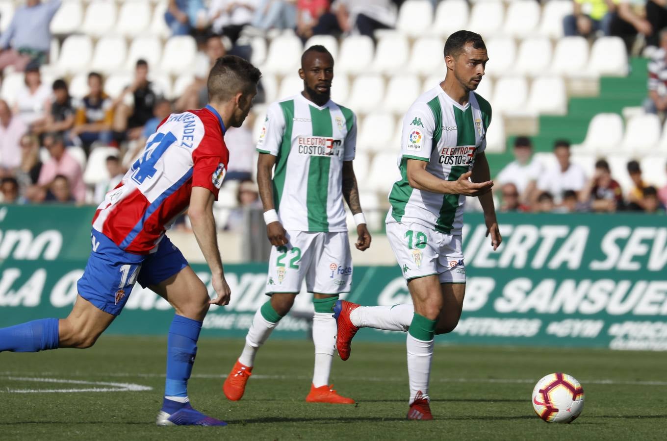 Las mejores imágenes del Córdoba CF-Sporting