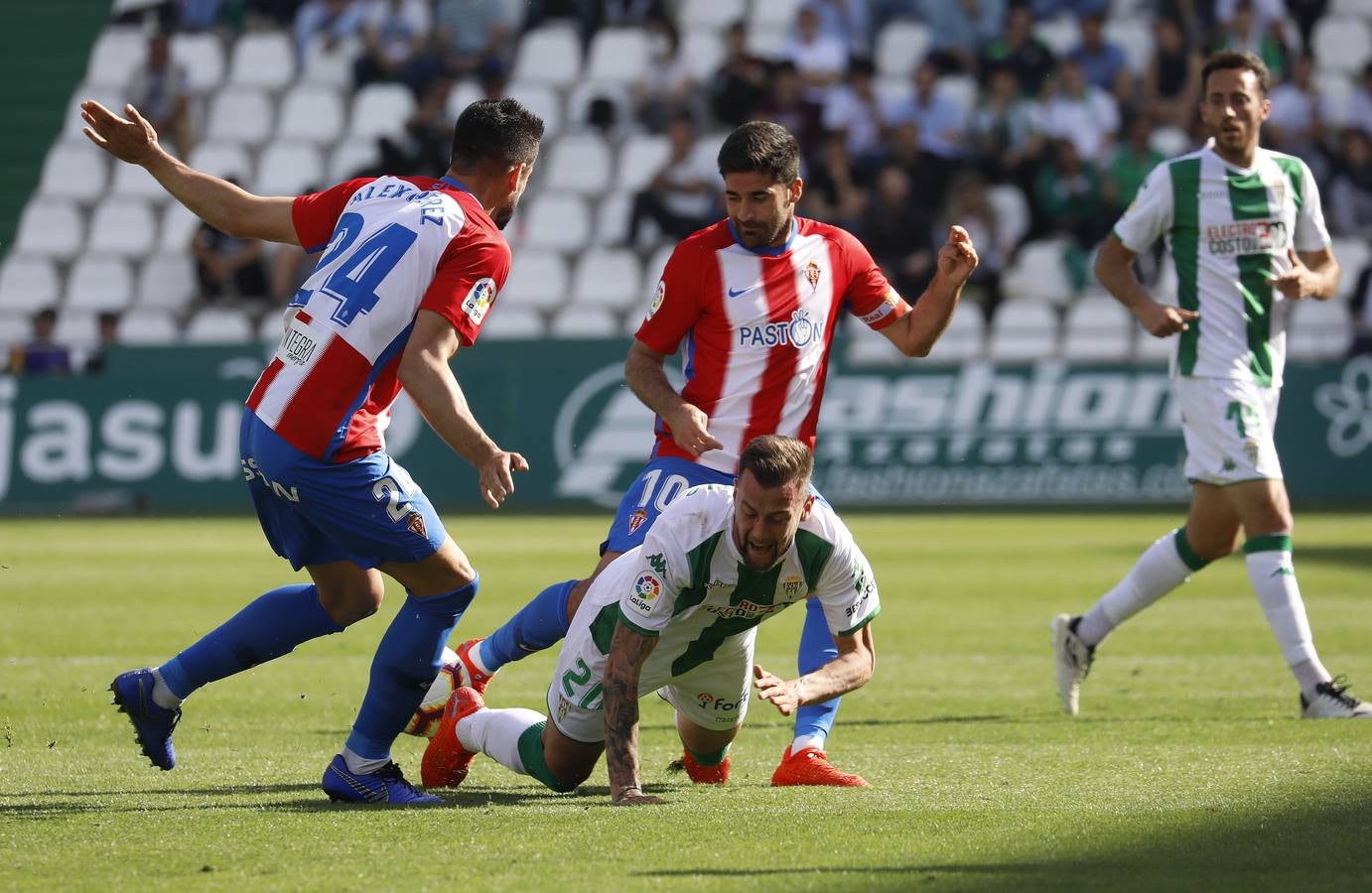 Las mejores imágenes del Córdoba CF-Sporting