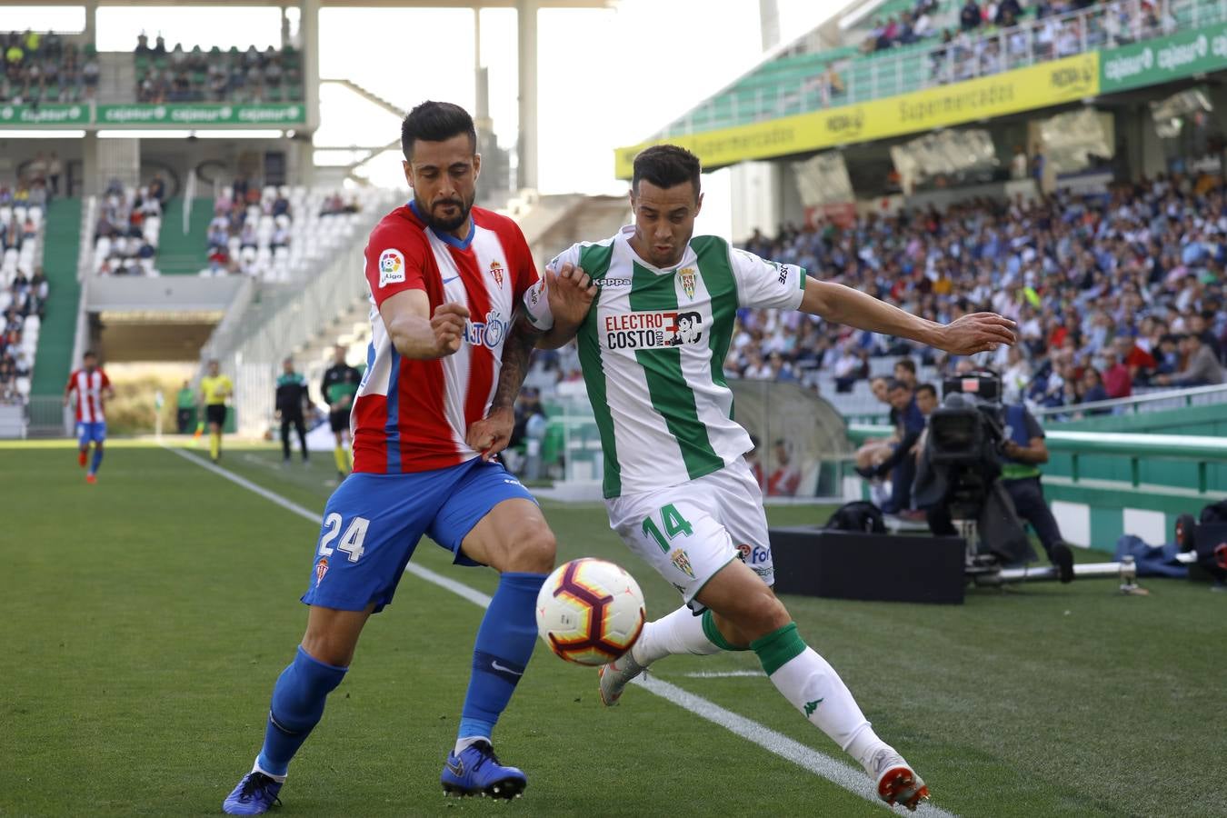 Las mejores imágenes del Córdoba CF-Sporting