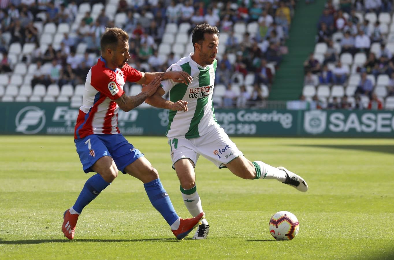 Las mejores imágenes del Córdoba CF-Sporting