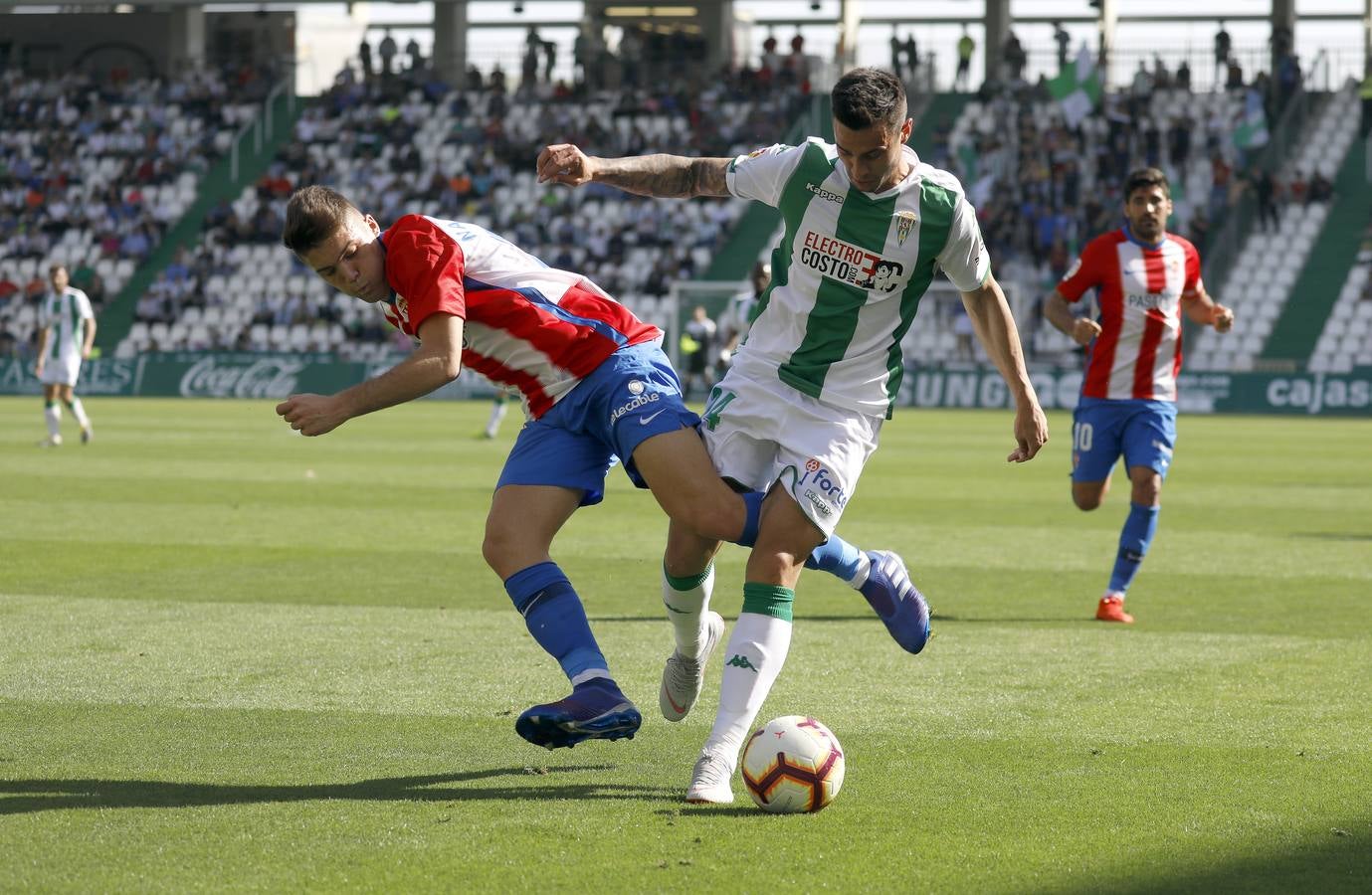 Las mejores imágenes del Córdoba CF-Sporting