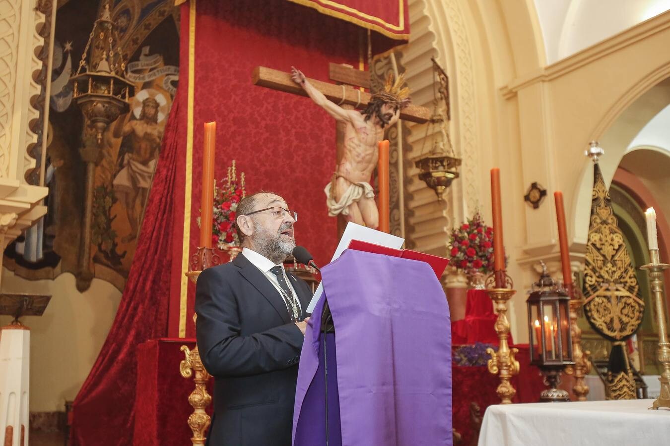 La bendición de la nueva imagen de San Dimas en Córdoba, en imágenes