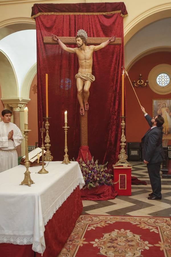 La bendición de la nueva imagen de San Dimas en Córdoba, en imágenes