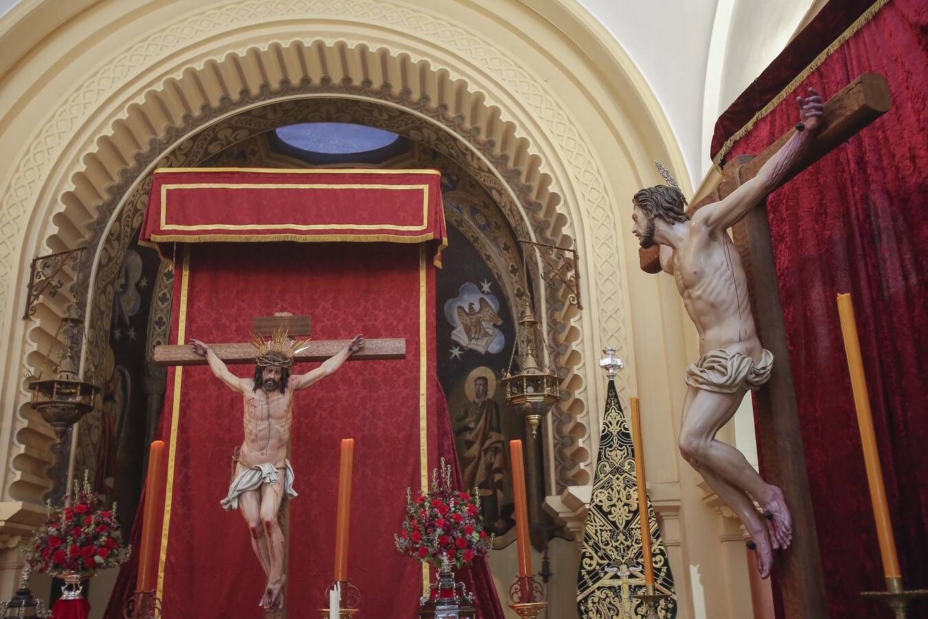 La bendición de la nueva imagen de San Dimas en Córdoba, en imágenes