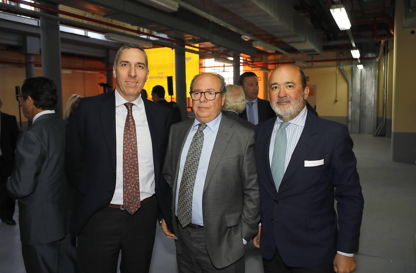 Emilio Vieira, Manuel Félix Moreno y Carlos Estévez