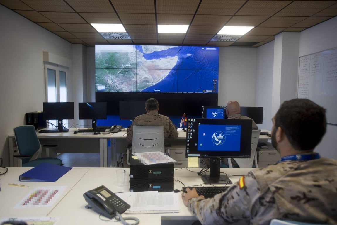 Entramos por primera vez en el Cuartel General de la operación &#039;Atalanta&#039; en Rota