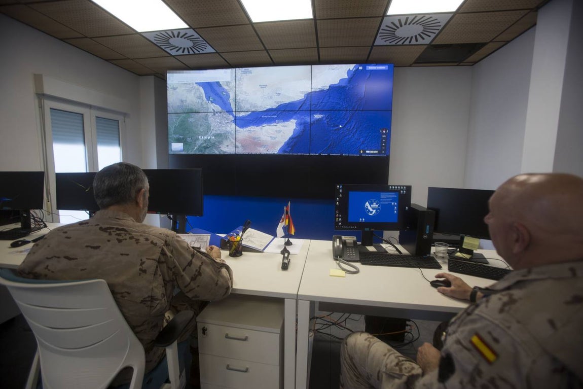 Entramos por primera vez en el Cuartel General de la operación &#039;Atalanta&#039; en Rota