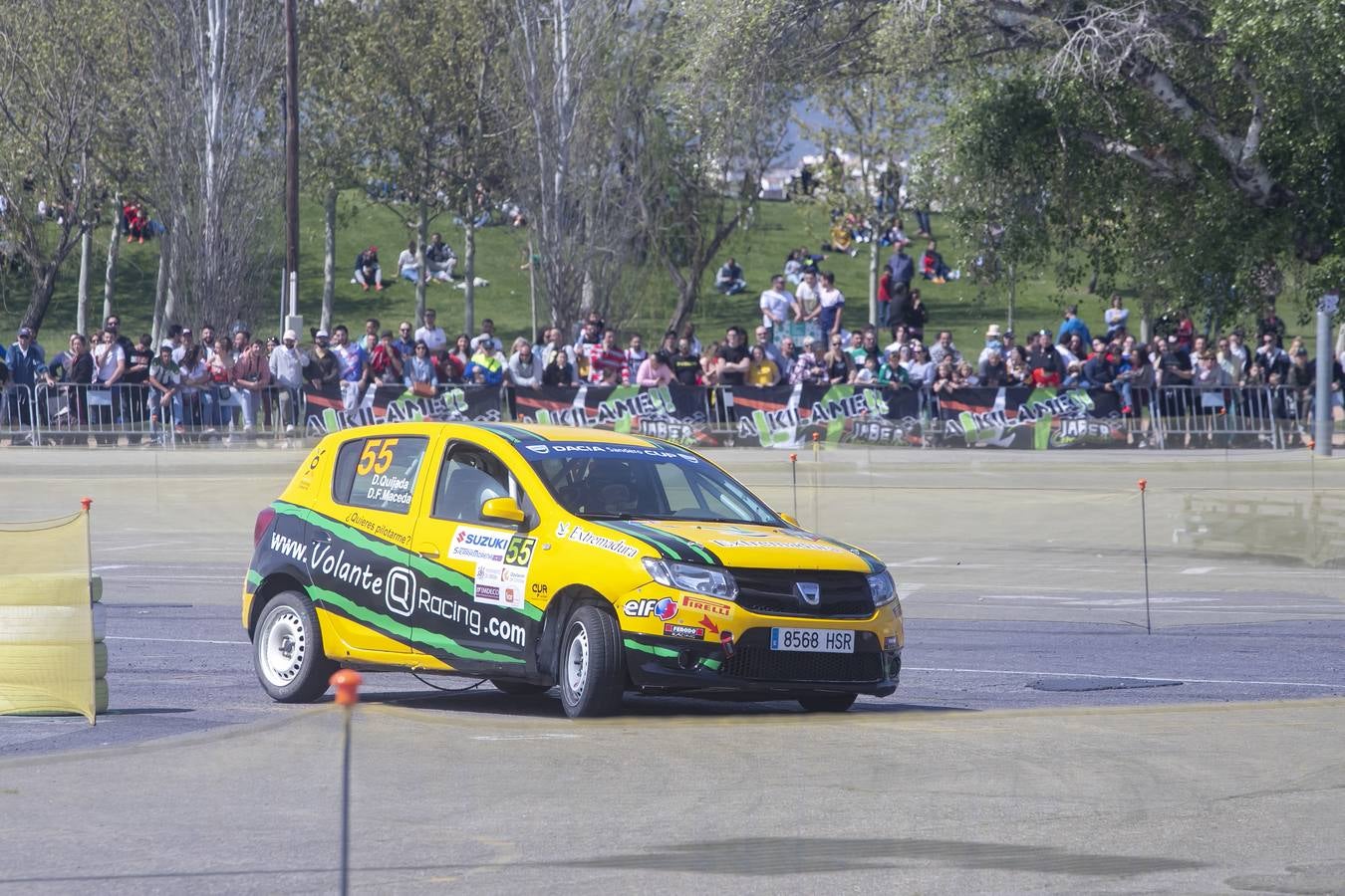 La segunda etapa del Rallye Sierra Morena, en imágenes