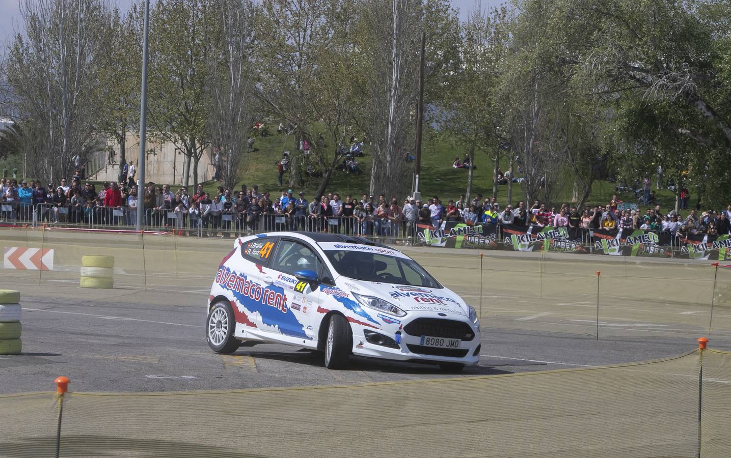 La segunda etapa del Rallye Sierra Morena, en imágenes