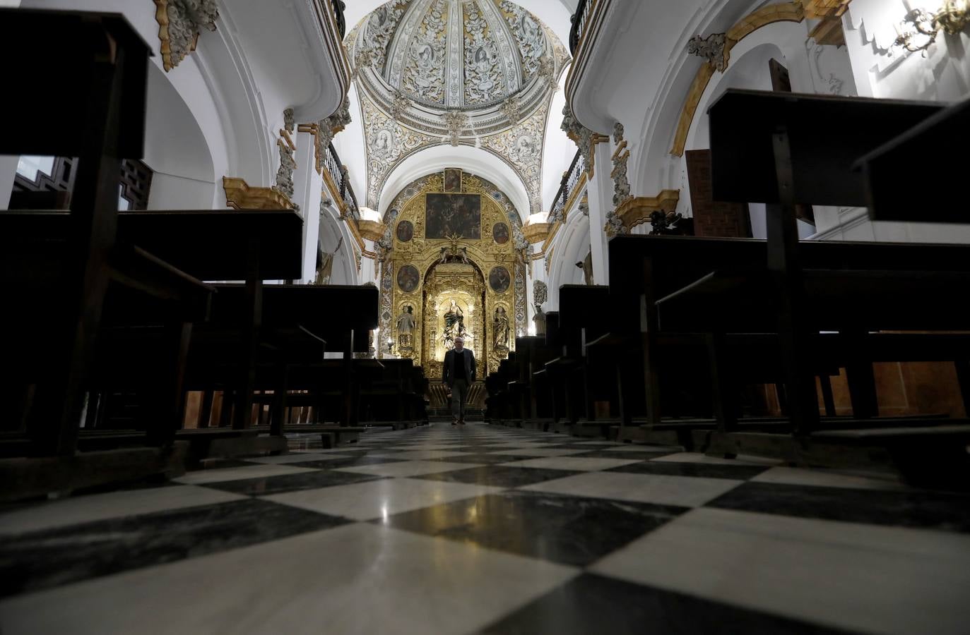 Los secretos de la capilla de la Asunción, en el Instituto Góngora de Córdoba, en imágenes