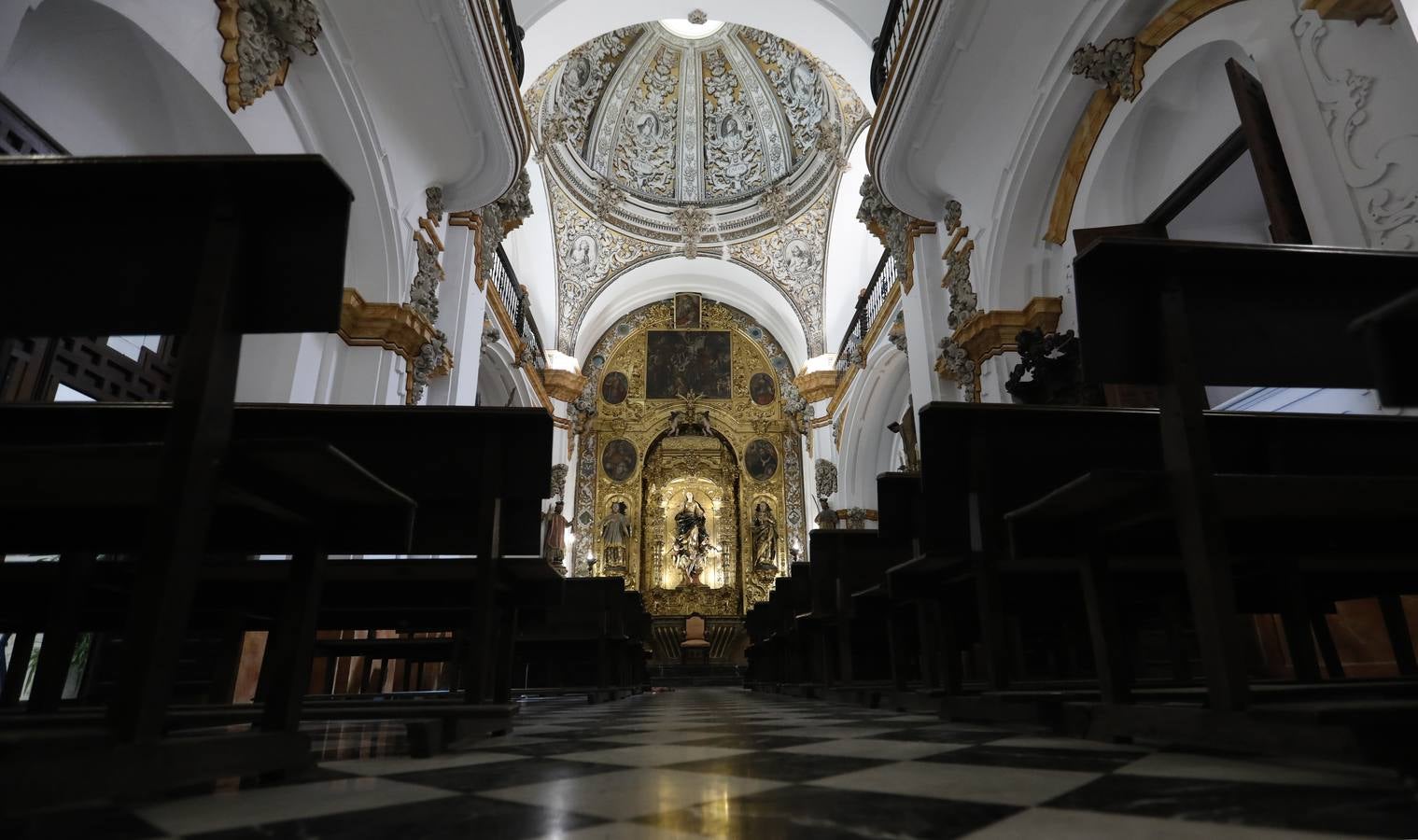 Los secretos de la capilla de la Asunción, en el Instituto Góngora de Córdoba, en imágenes