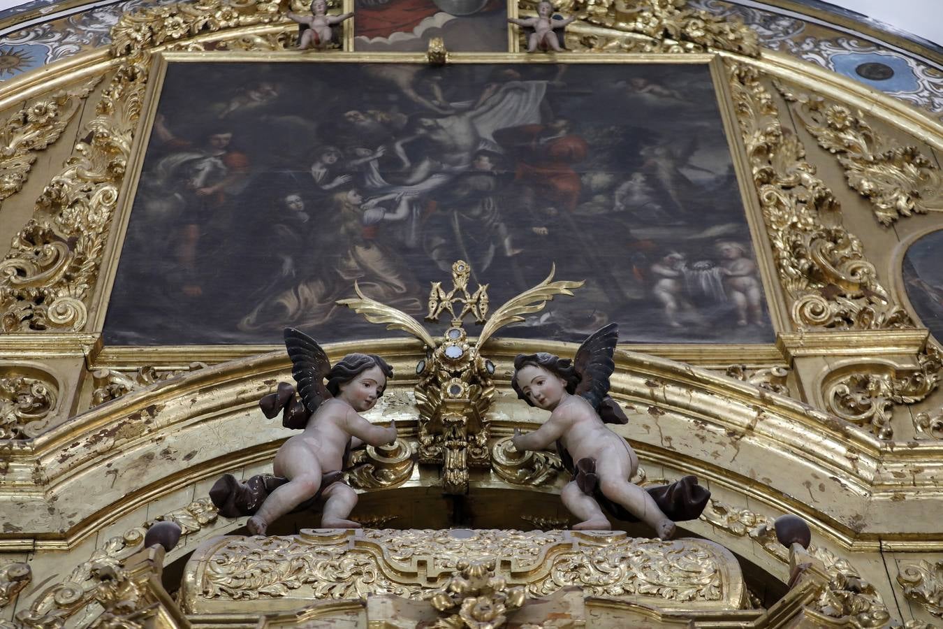 Los secretos de la capilla de la Asunción, en el Instituto Góngora de Córdoba, en imágenes