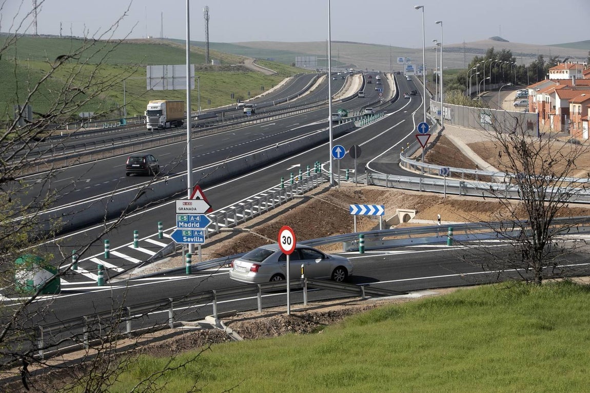 La apertura del nuevo ramal de la A-4 a su paso por Córdoba, en imágenes