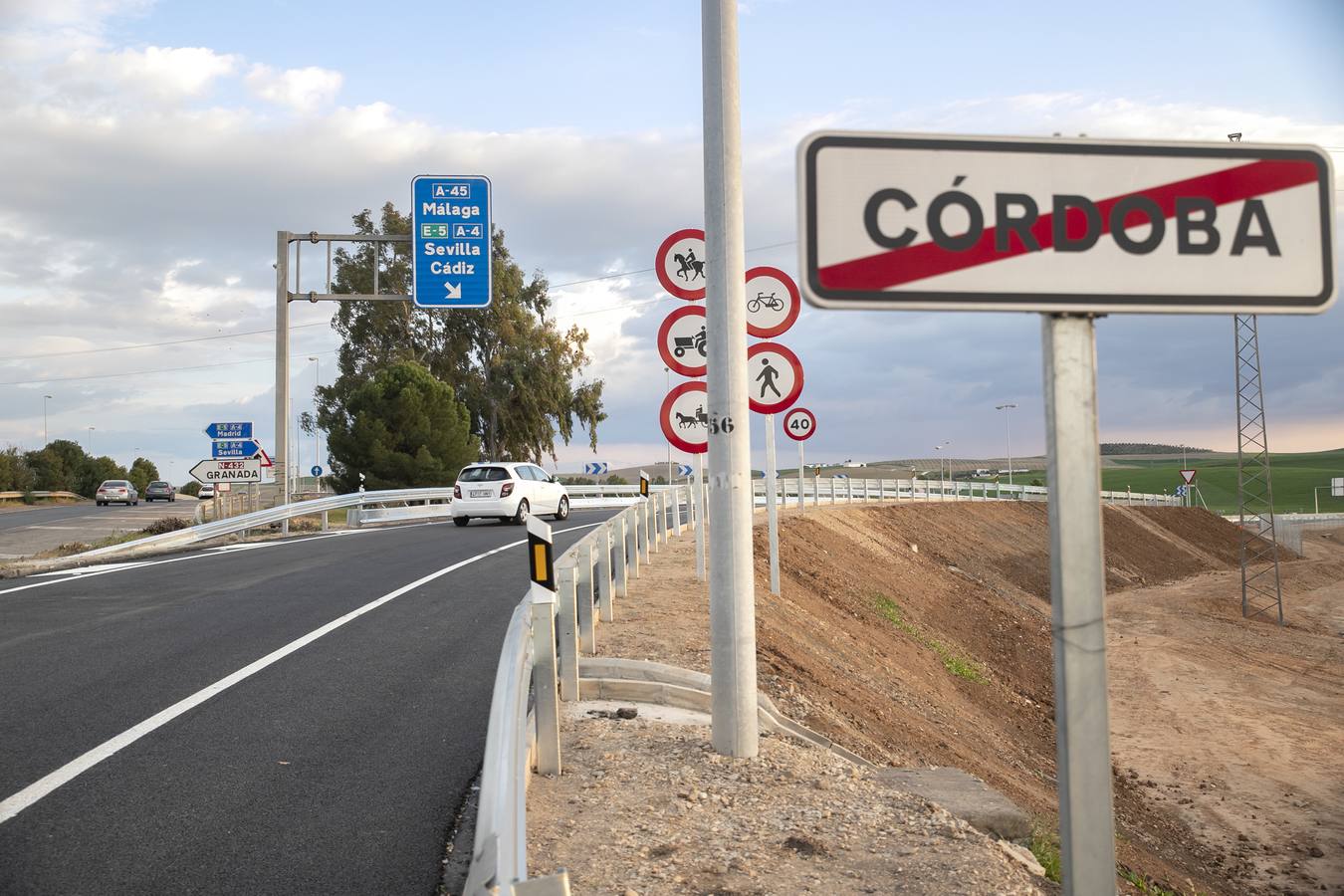 La apertura del nuevo ramal de la A-4 a su paso por Córdoba, en imágenes