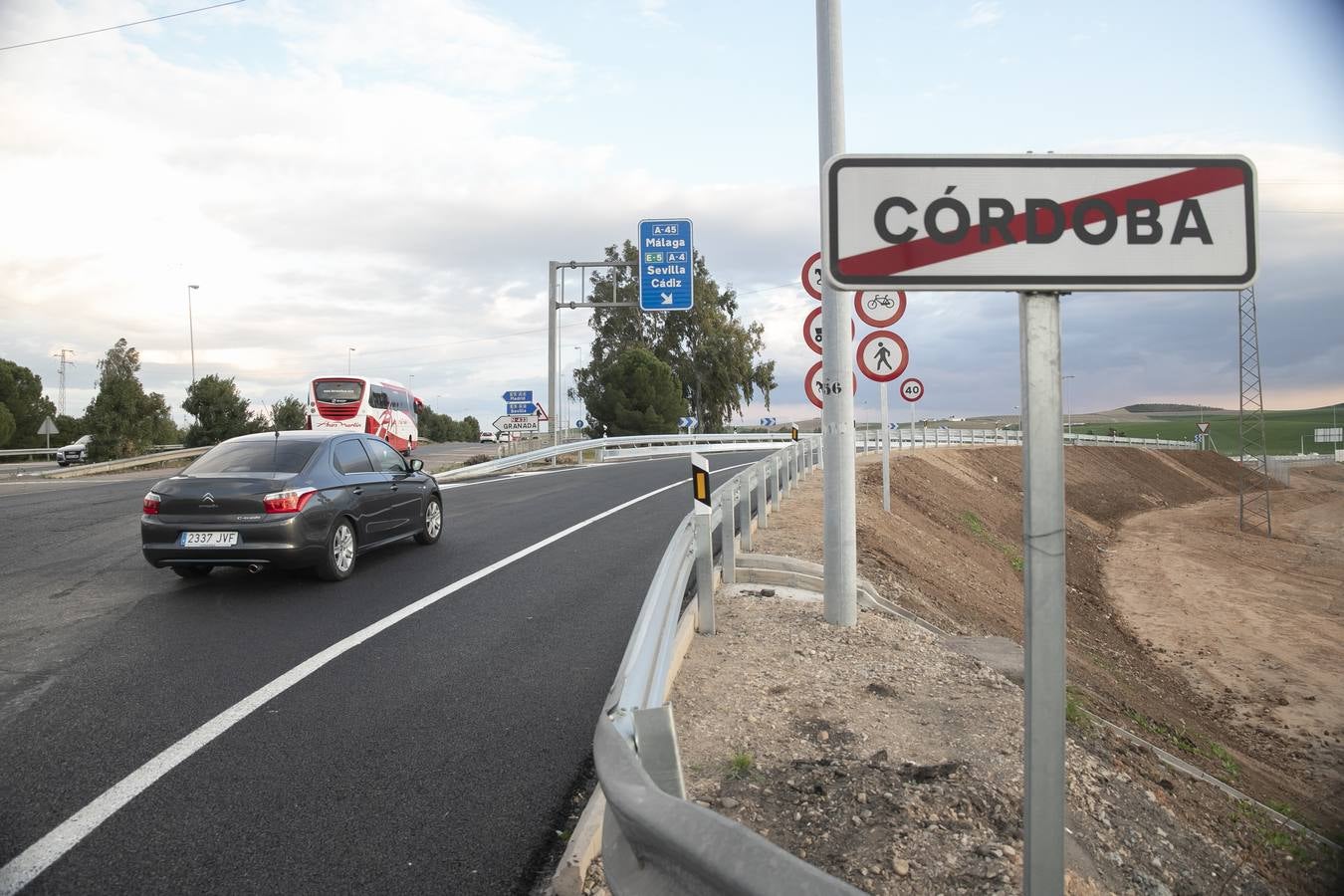 La apertura del nuevo ramal de la A-4 a su paso por Córdoba, en imágenes