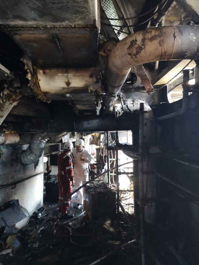 Fotos: Los daños del crucero &#039;Triumph&#039;, en imágenes