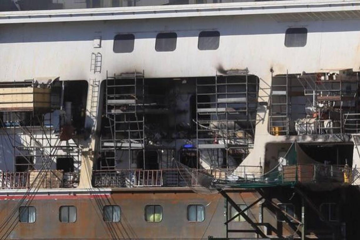 Fotos: Los daños del crucero &#039;Triumph&#039;, en imágenes