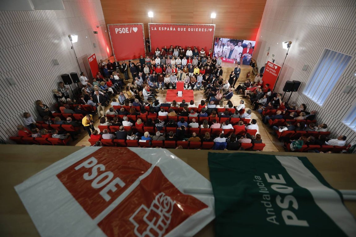 El mitin de Pedro Sánchez en Córdoba, en imágenes