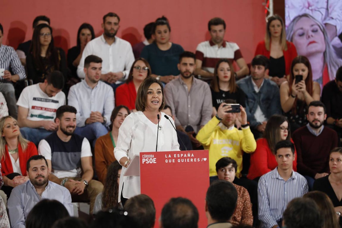El mitin de Pedro Sánchez en Córdoba, en imágenes