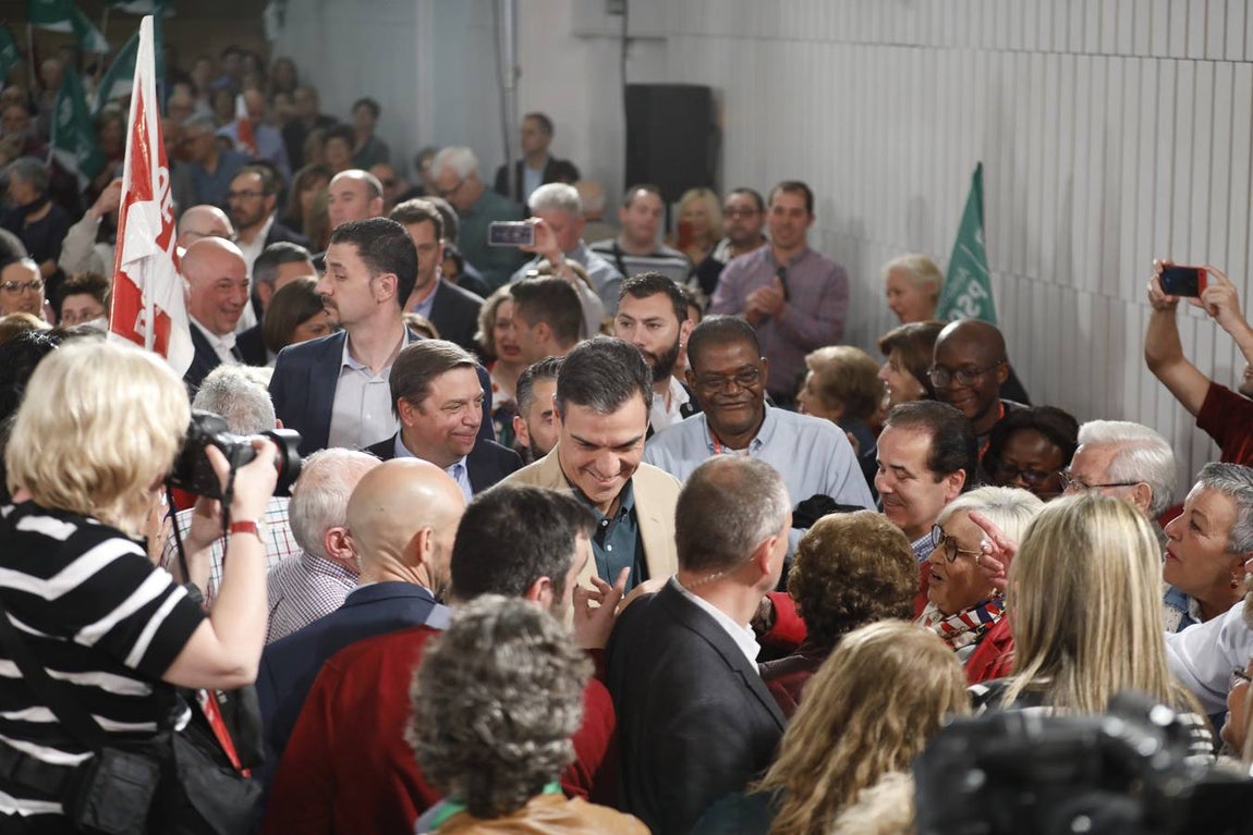 El mitin de Pedro Sánchez en Córdoba, en imágenes