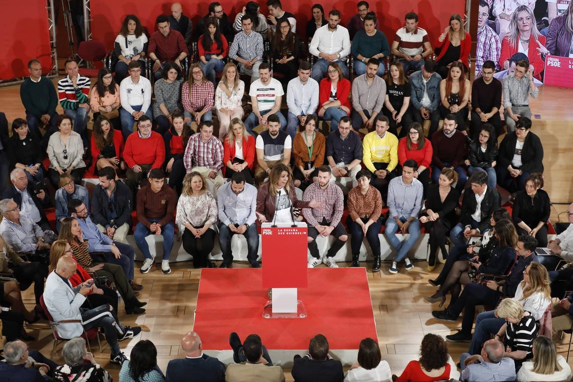 El mitin de Pedro Sánchez en Córdoba, en imágenes