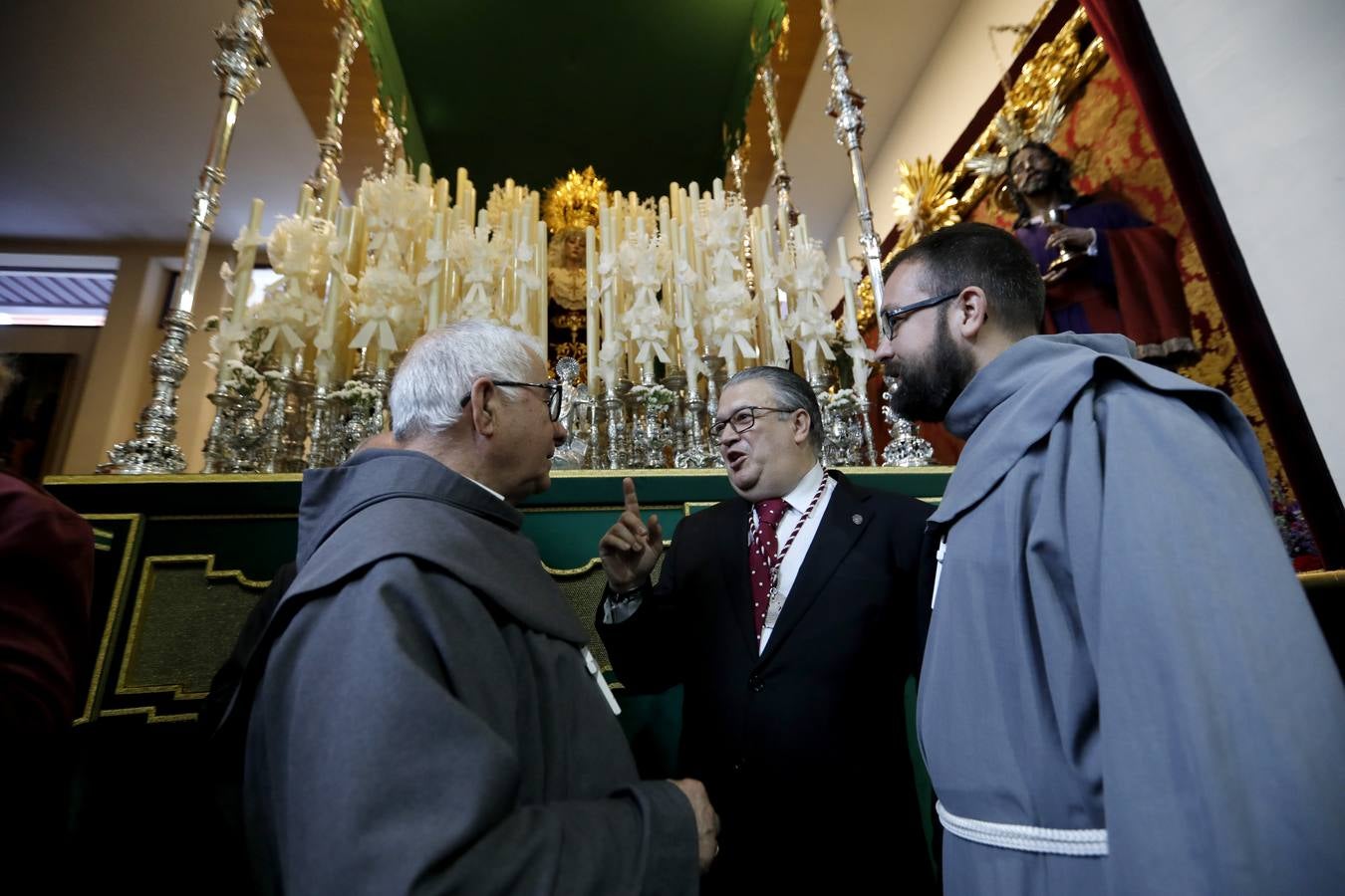 El nuevo palio de la Esperanza del Valle de Córdoba, en imágenes