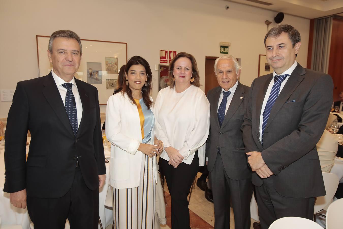 Francisco Arteaga, Myriam del Campo, Natalia González, Antonio Pascual y Rafael Sánchez