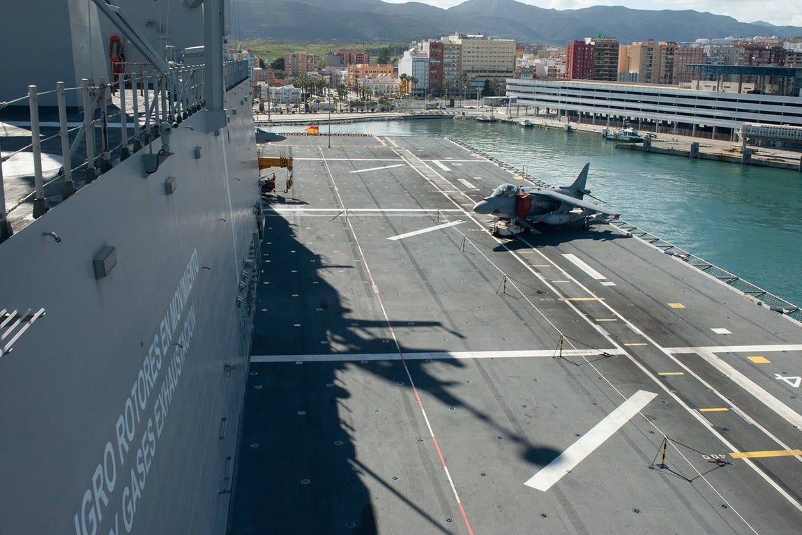 Fin de semana de puertas abiertas en el buque «Juan Carlos I»