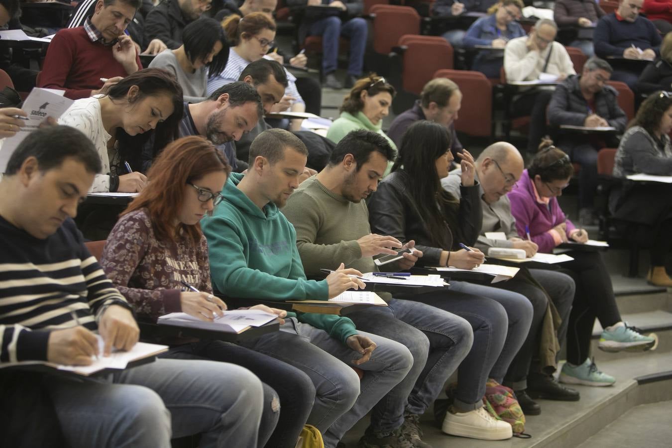 Las oposiciones a Sadeco en el Campus de Rabanales, en imágenes