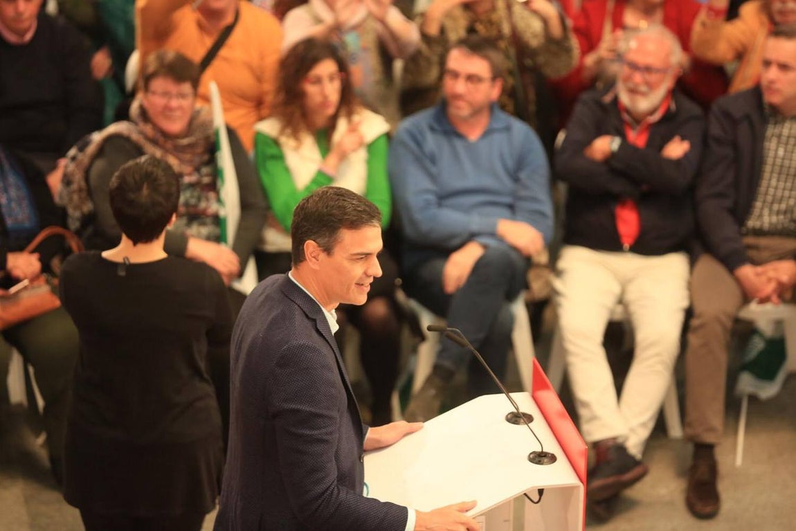 Las imágenes de Pedro Sánchez en Jerez
