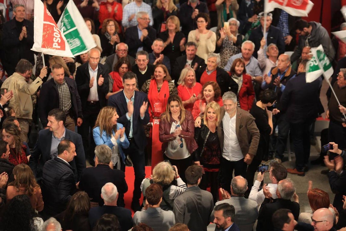 Las imágenes de Pedro Sánchez en Jerez