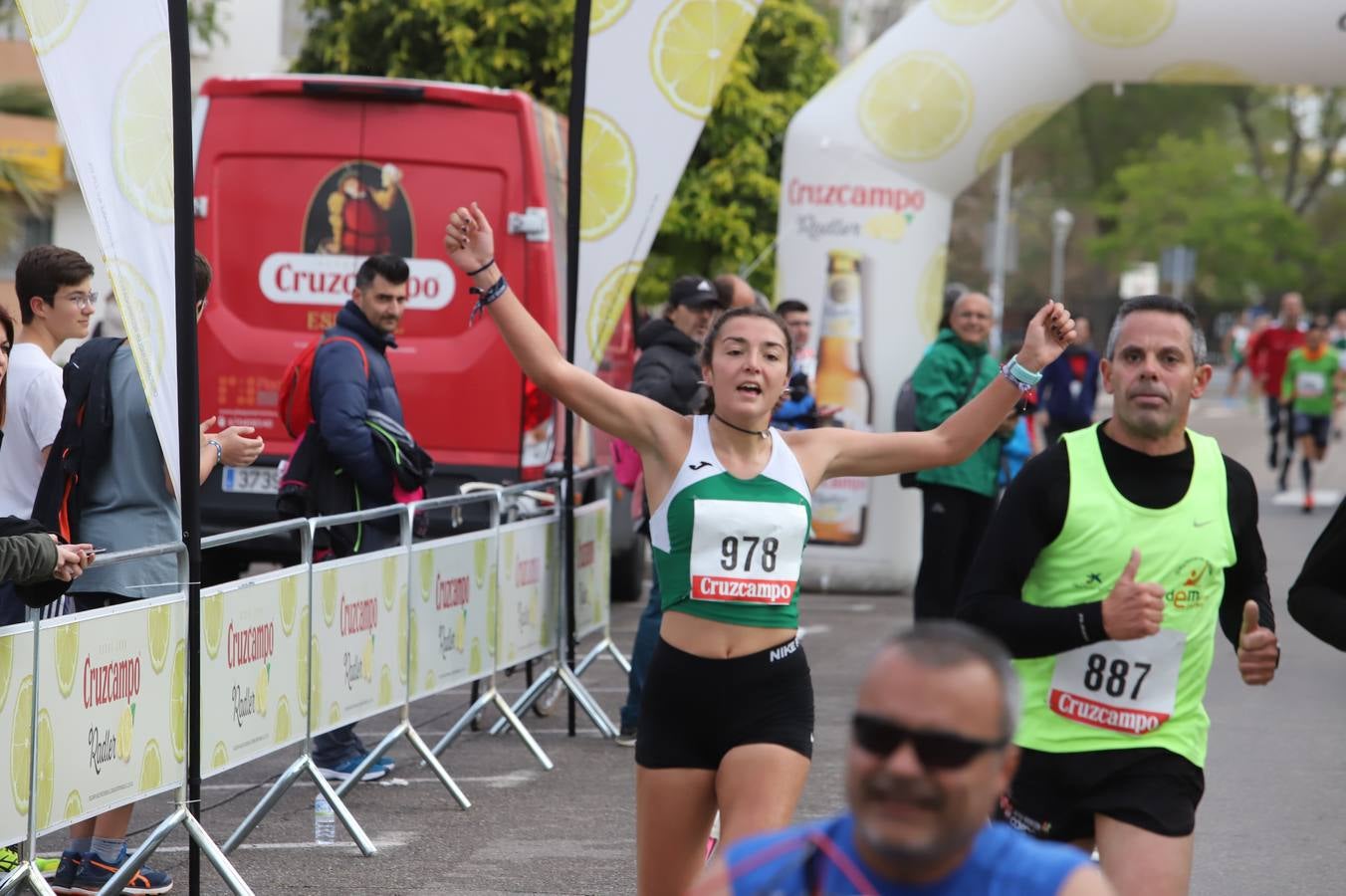 La Carrera Popular del Santuario, con victoria de Grondona y Vázquez, en imágenes