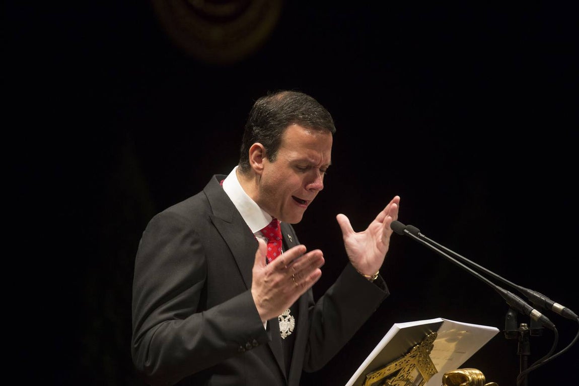 Las imágenes del pregón de la Semana Santa de Cádiz