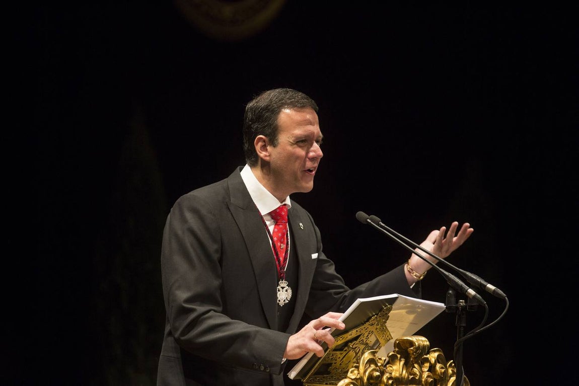 Las imágenes del pregón de la Semana Santa de Cádiz