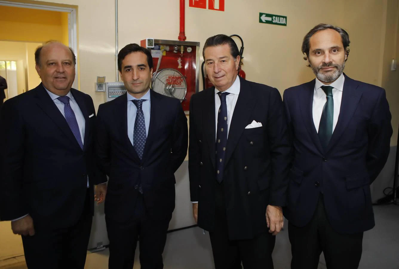 Carlos Carrasco, Enrique Jiménez, José Pérez y José Manuel Sobrino