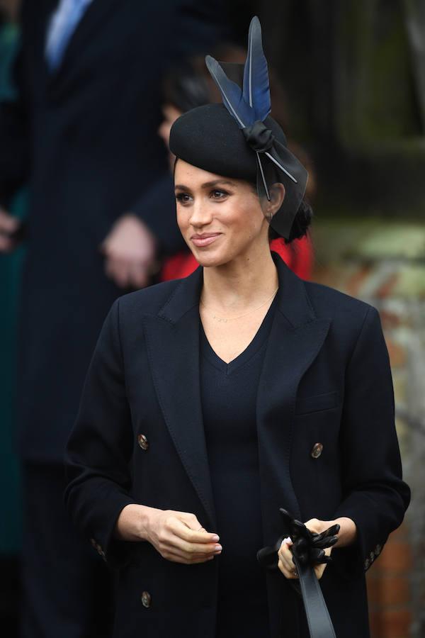 Todos los estilismos que Meghan lució durante el embarazo