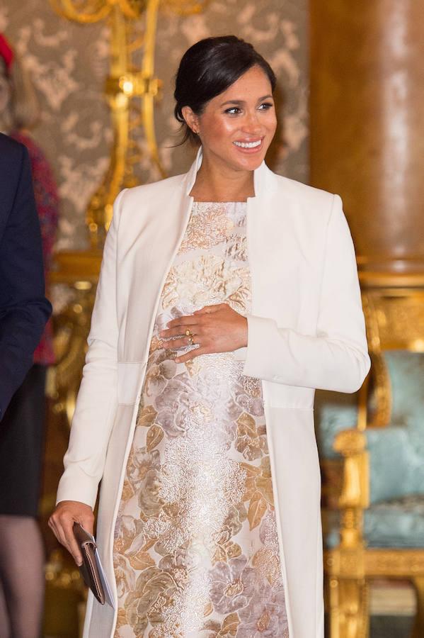 Todos los estilismos que Meghan lució durante el embarazo