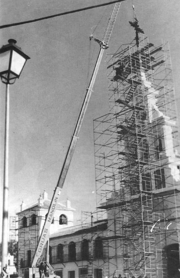 Las imágenes de la ermita de El Rocío en construcción, hace ahora 50 años