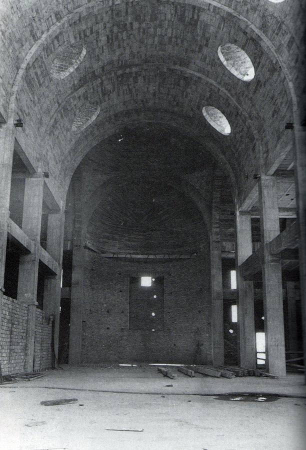 Las imágenes de la ermita de El Rocío en construcción, hace ahora 50 años