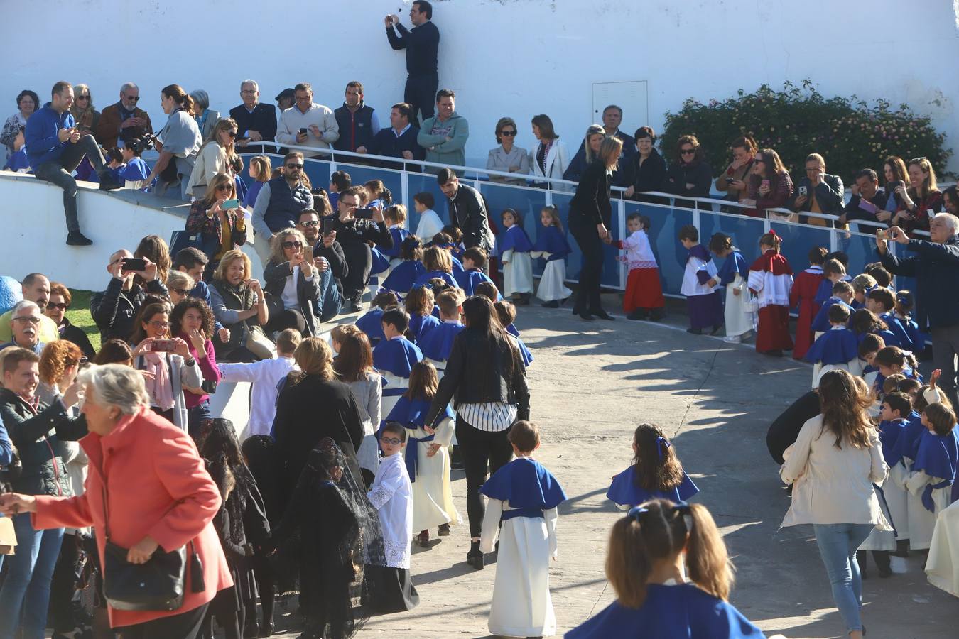 La Semana Santa «chiquita» del colegio La Salle de Córdoba, en imágenes