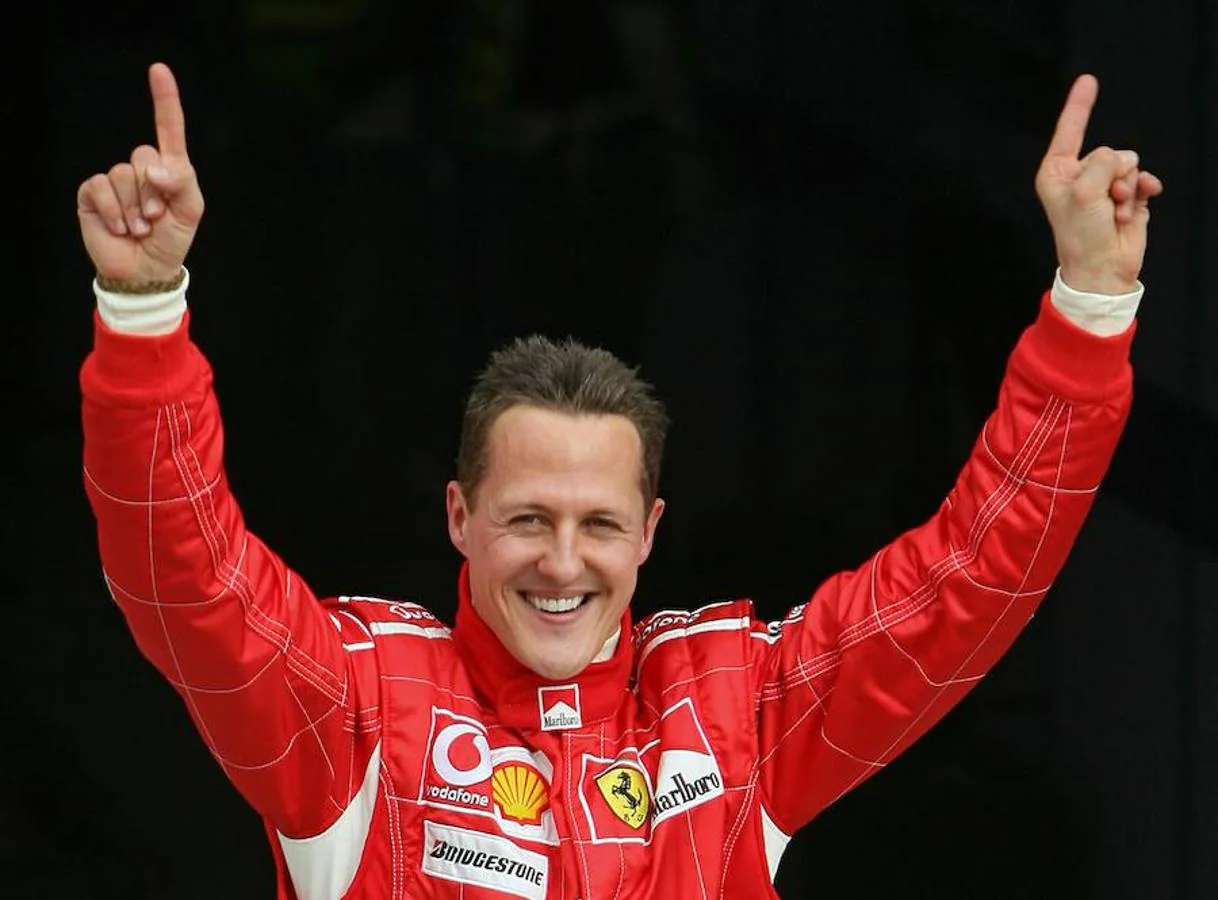 Michael Schumacher, hoy postrado por un accidente de esquí, ha ganado siete títulos, más que nadie en la historia